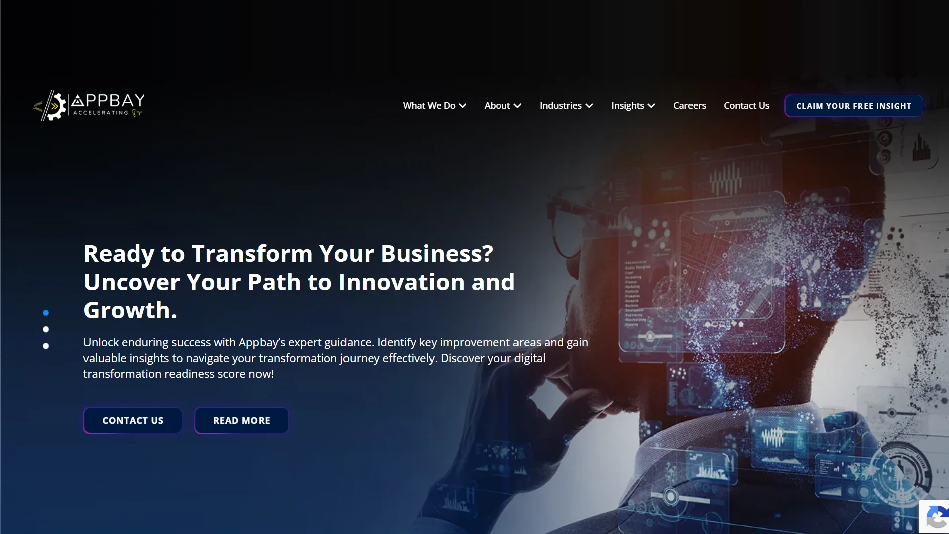 AppBay Technologies website homepage